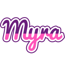 Myra cheerful logo