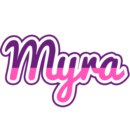 Myra cheerful logo