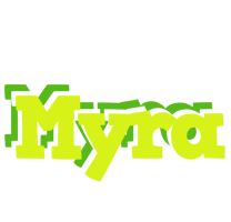 Myra citrus logo