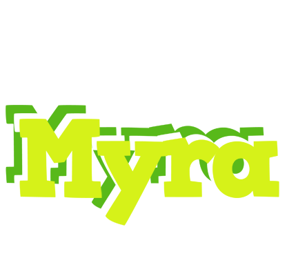 Myra citrus logo