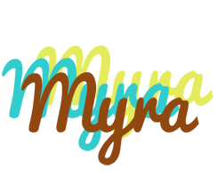 Myra cupcake logo