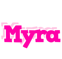 Myra dancing logo