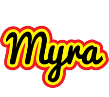 Myra flaming logo