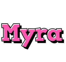 Myra girlish logo