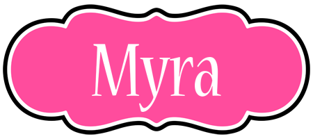 Myra invitation logo