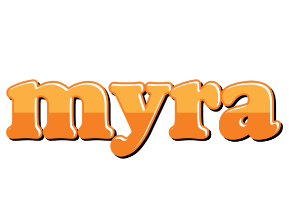 Myra orange logo
