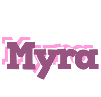 Myra relaxing logo