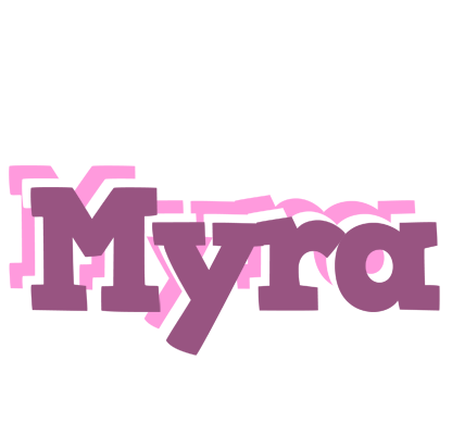 Myra relaxing logo