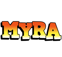 Myra sunset logo