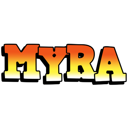 Myra sunset logo