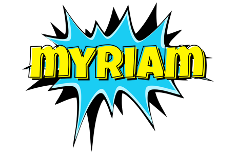 Myriam amazing logo