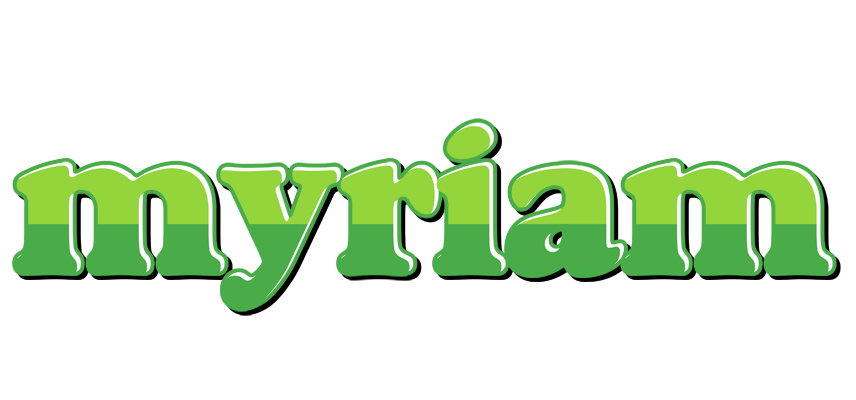 Myriam apple logo