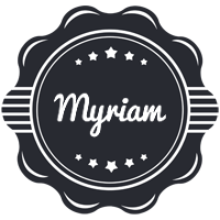 Myriam badge logo