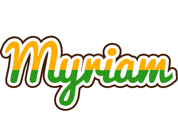 Myriam banana logo