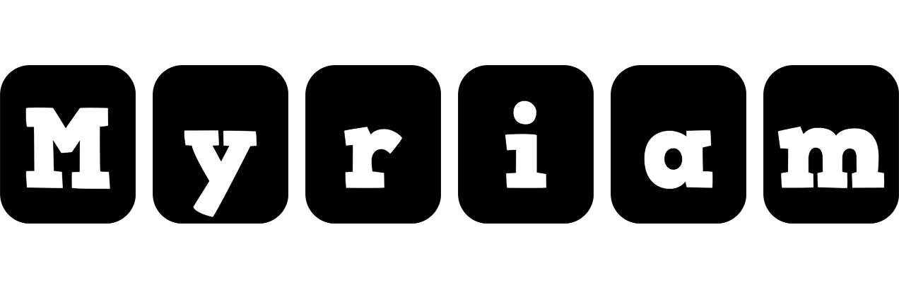 Myriam box logo