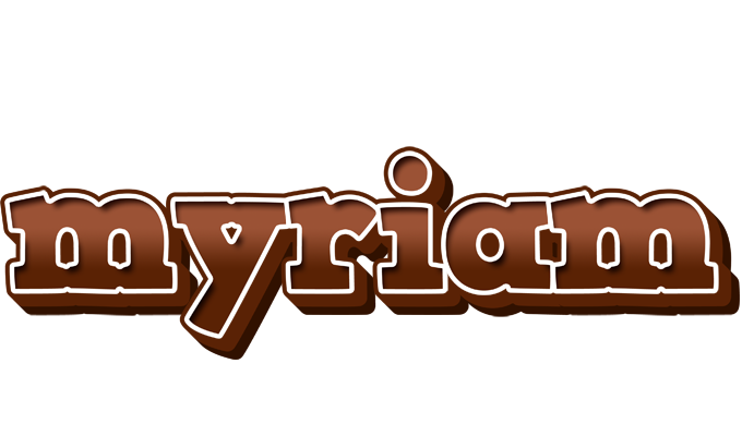 Myriam brownie logo
