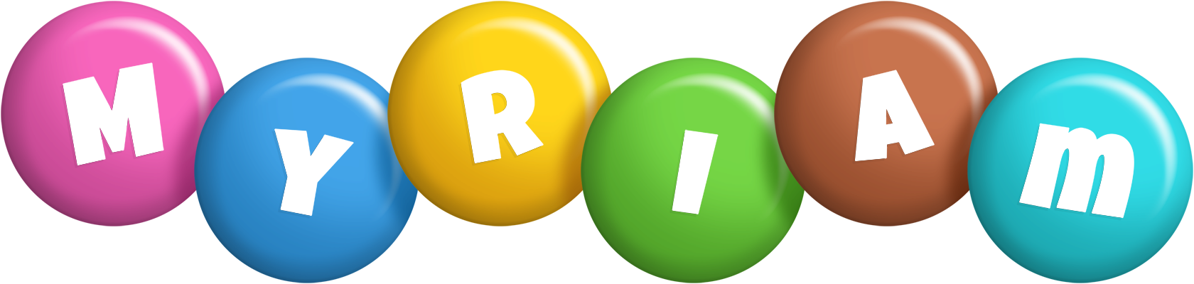 Myriam candy logo