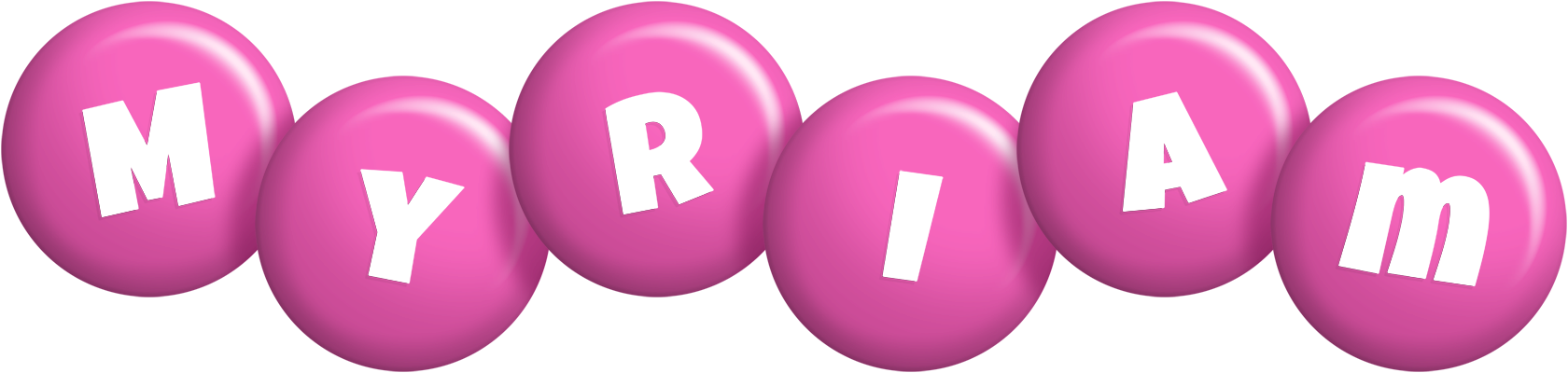 Myriam candy-pink logo