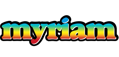 Myriam color logo