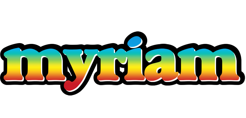 Myriam color logo