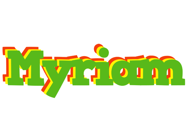 Myriam crocodile logo