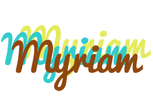 Myriam cupcake logo
