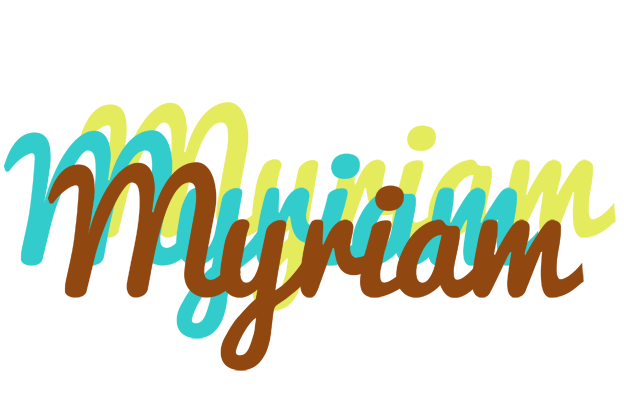 Myriam cupcake logo