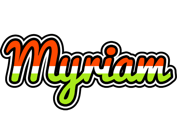 Myriam exotic logo