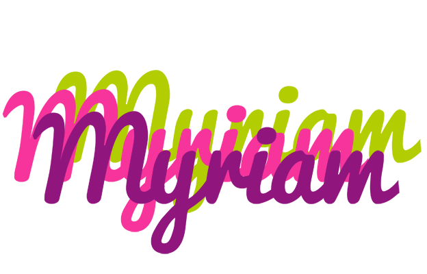 Myriam flowers logo