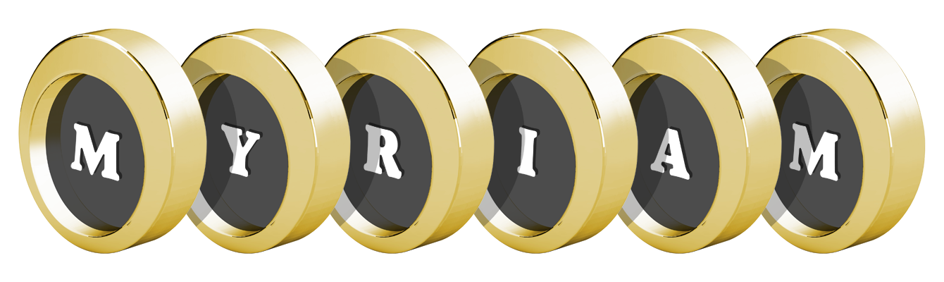Myriam gold logo