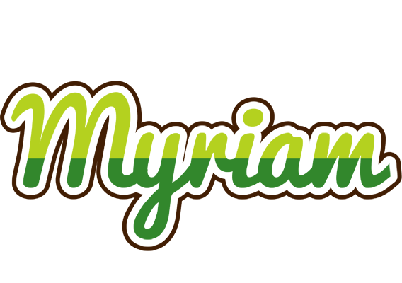 Myriam golfing logo
