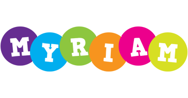 Myriam happy logo