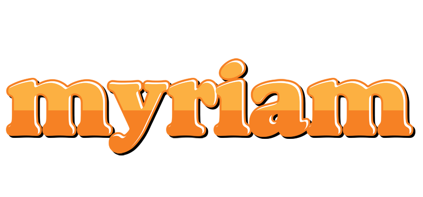 Myriam orange logo