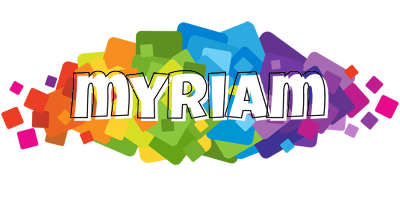 Myriam pixels logo