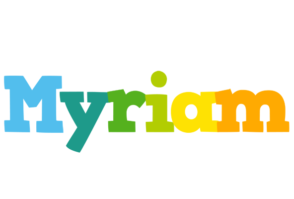 Myriam rainbows logo