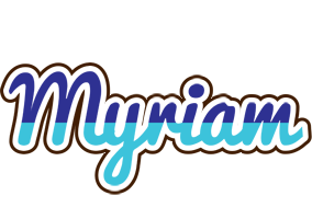 Myriam raining logo