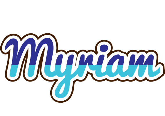 Myriam raining logo
