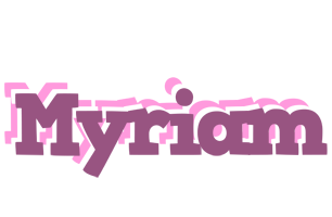 Myriam relaxing logo