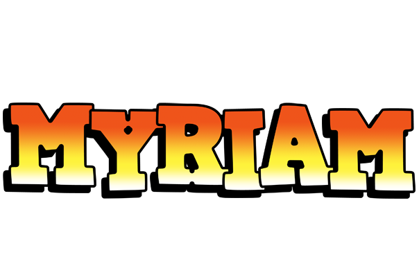 Myriam sunset logo