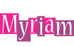Myriam whine logo