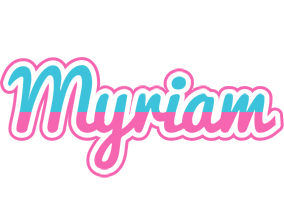 Myriam woman logo