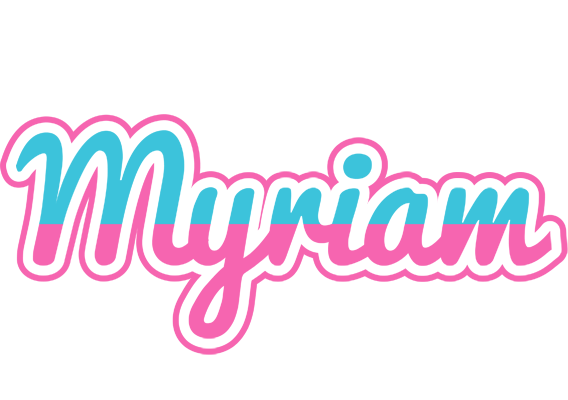 Myriam woman logo