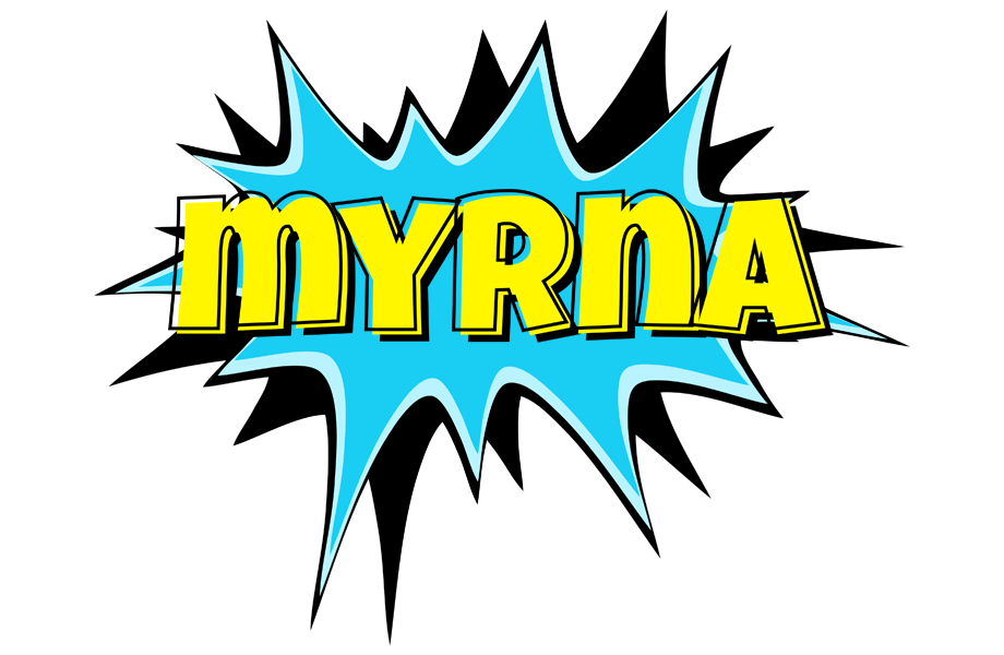 Myrna amazing logo