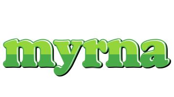 Myrna apple logo