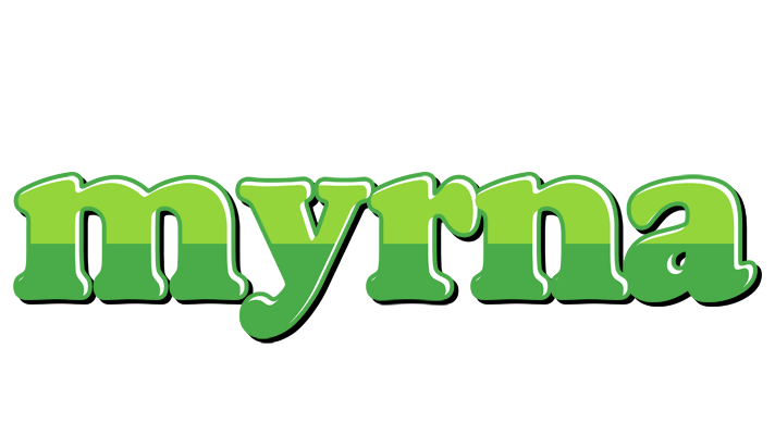Myrna apple logo