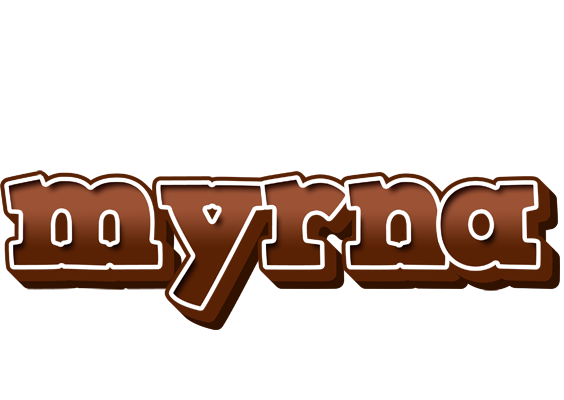 Myrna brownie logo