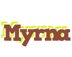 Myrna caffeebar logo