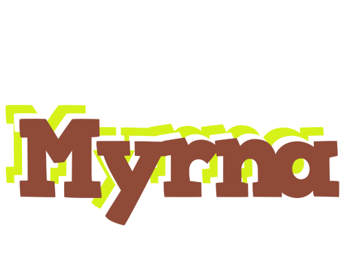 Myrna caffeebar logo