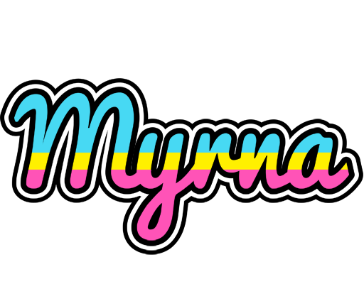 Myrna circus logo