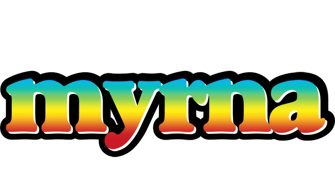 Myrna color logo